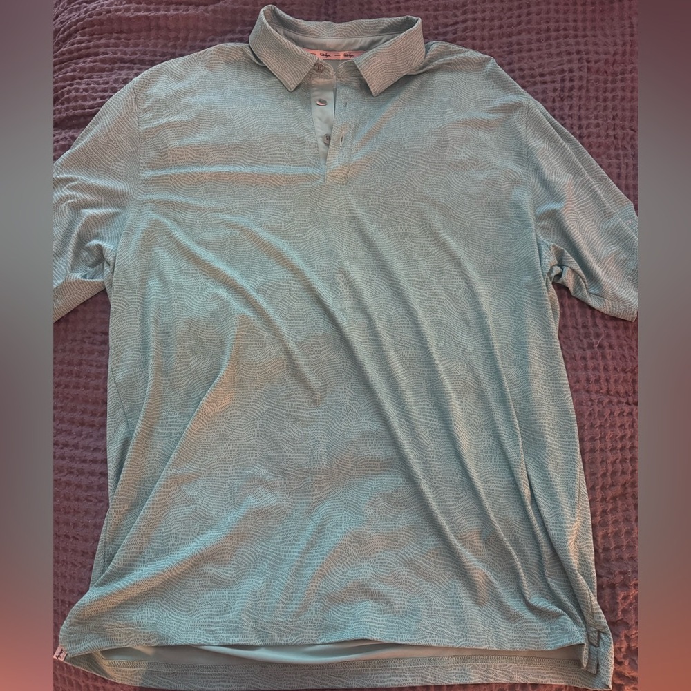 Walter Hagen Teal Polo Shirt